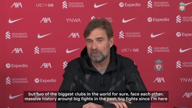 Klopp on Man United: It's a massive game